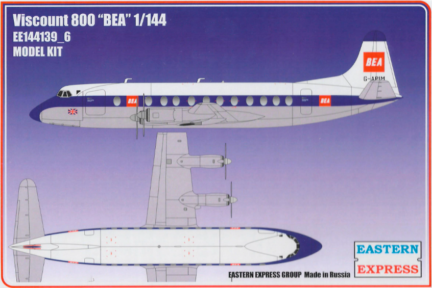 ЕЕ144139_6  Viscount 800 BEA old Восточный экспресс