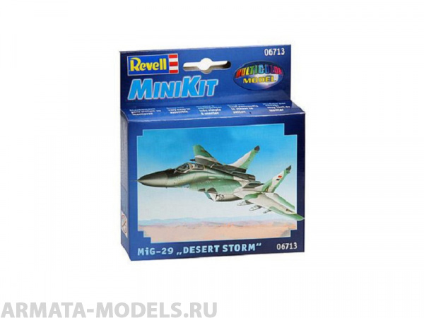 06713RE Сборка самолет МИГ-29 Desert Storm Revell