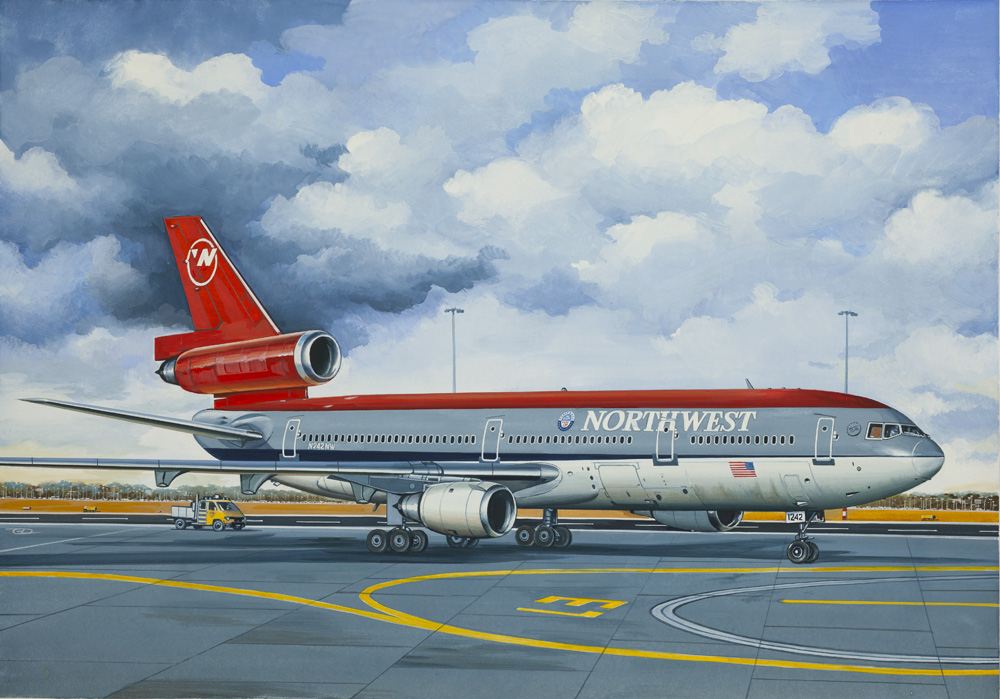 ЕЕ144140_1 Авиалайнер HS 121 Trident 1 BEA Восточный экспресс