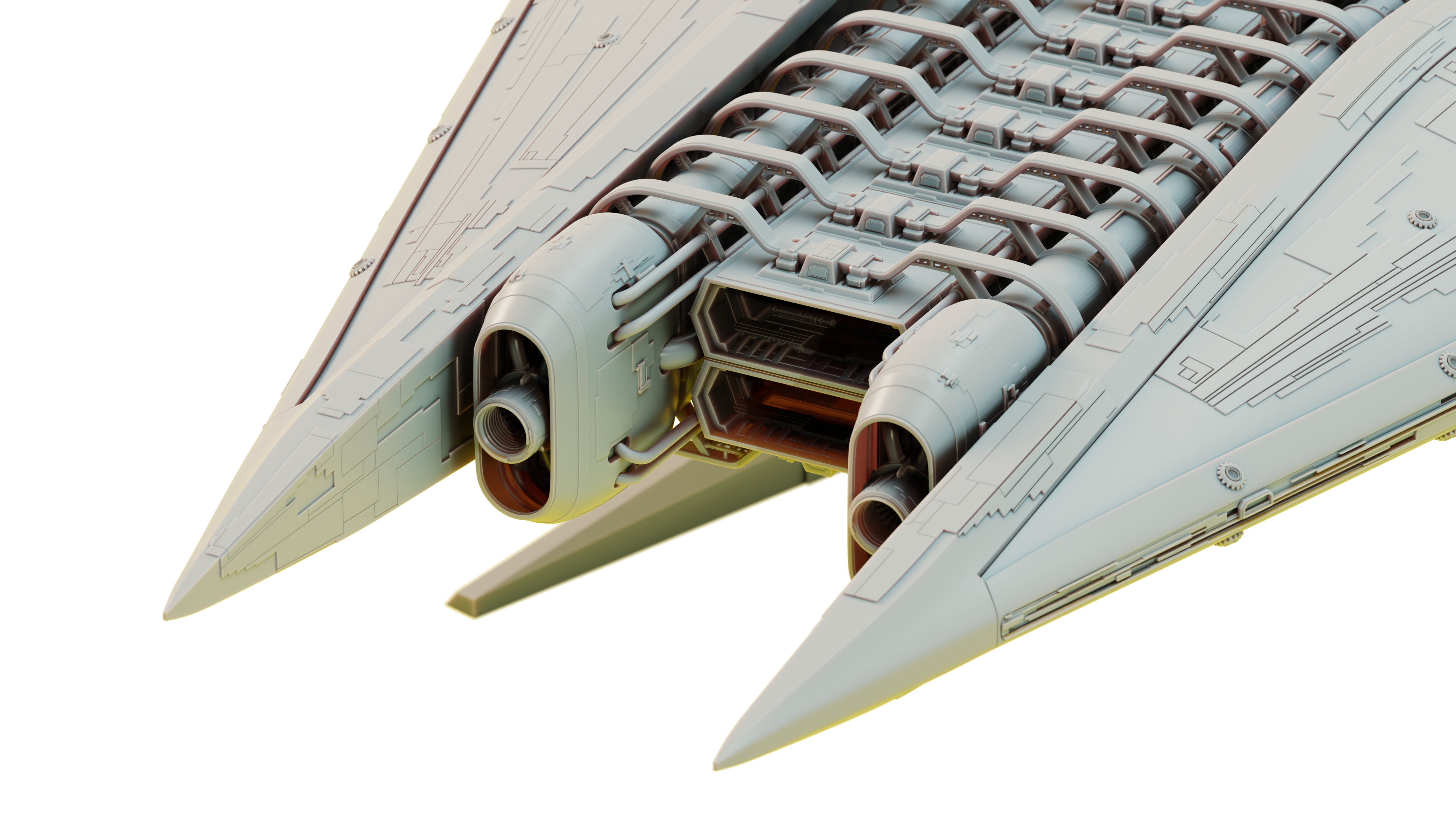 AM400001 Тяжелый крейсер Нарна 'Г'Кван' из вселенной 'Вавилон 5' Arma Models