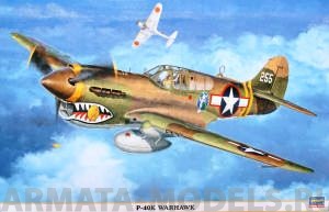 08188  Самолет: P-40 K Warhawk Hasegawa
