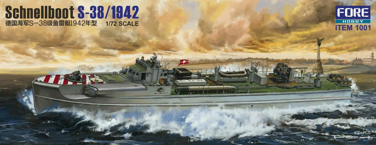 1001FH Schnellboot S-38 Fore Hobby