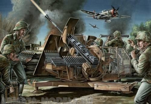 T35005 German 3,7 cm Anti aircraft gun 43 Special Hobby