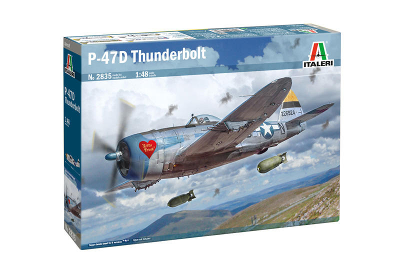 2835ИТ Самолет P-47D E.T.O. Italeri