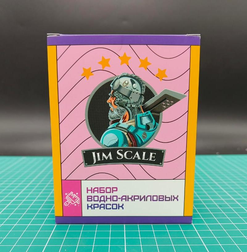 02.600JIM Набор красок по ткани Jim Scale &amp;amp;amp;amp;amp;quot;Базовые цвета&amp;amp;amp;amp;amp;quot;