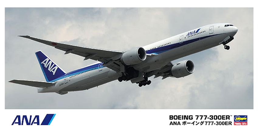 10718-Пассажирский самолет ANA B777-300ER Hasegawa