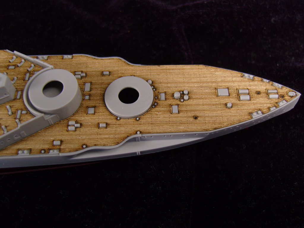 AW20087 Деревянная палуба для HMS Warspite 1915