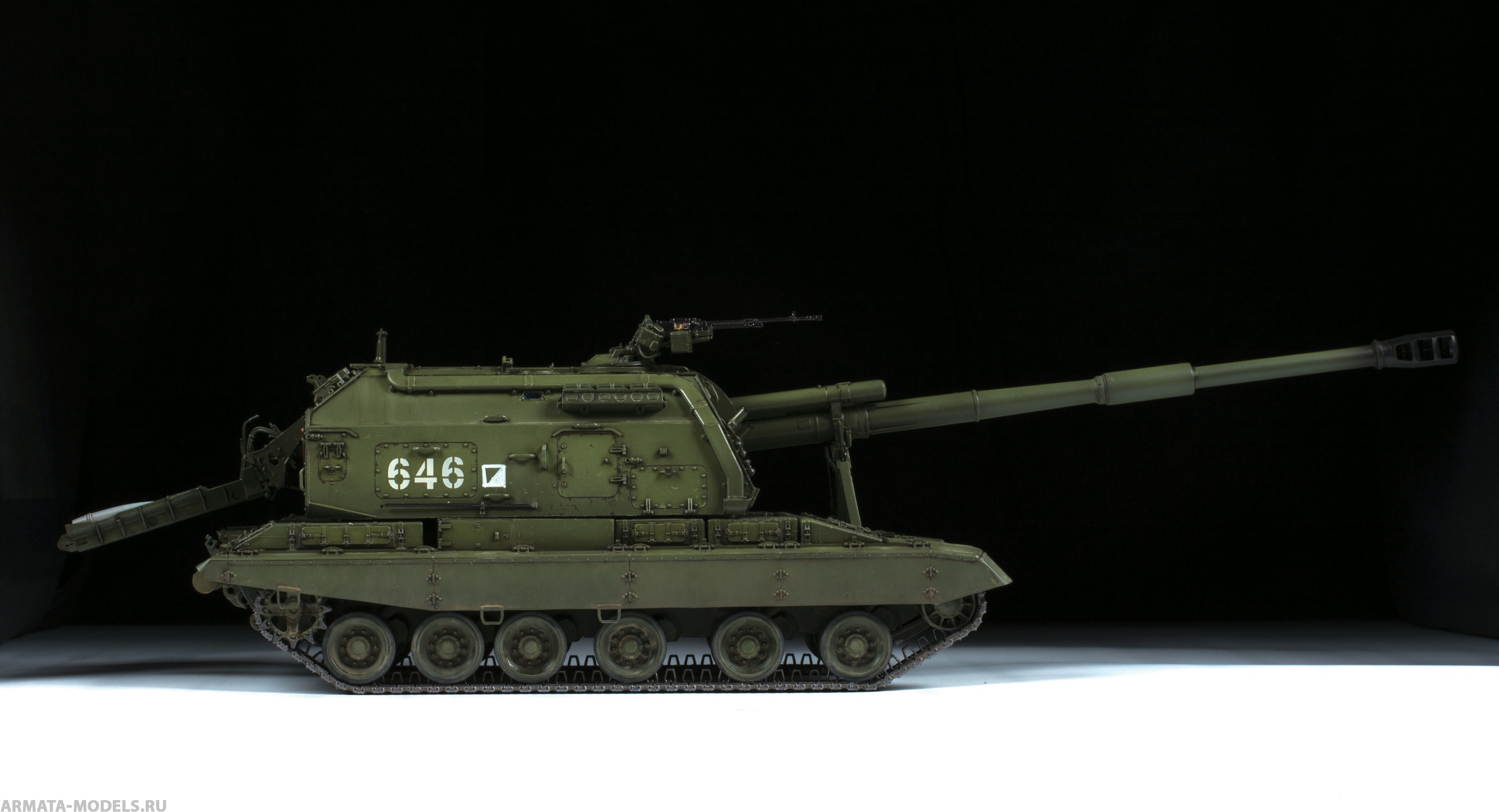 3630 Российская 152-мм гаубица МСТА-С Звезда