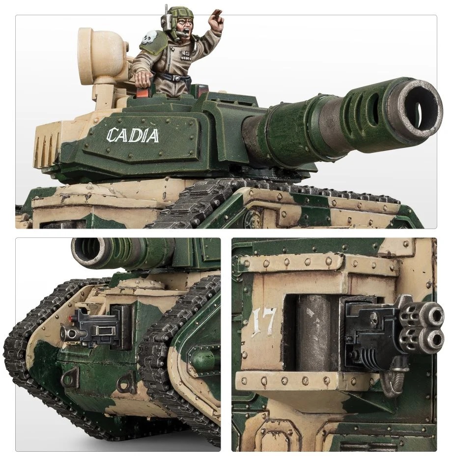 47-06GW Набор Астра Милитарум: боевой танк Леман Русс (Astra Militarum Leman Russ Battle Tank)