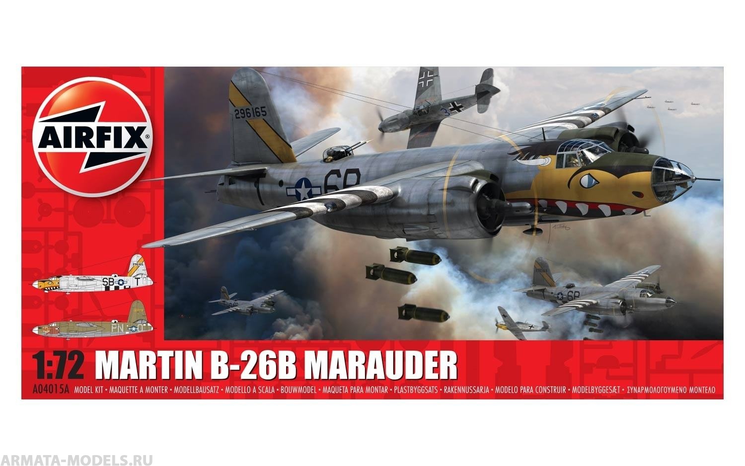 A04015A Самолет  MARTIN B-26B/C MARAUDER Airfix
