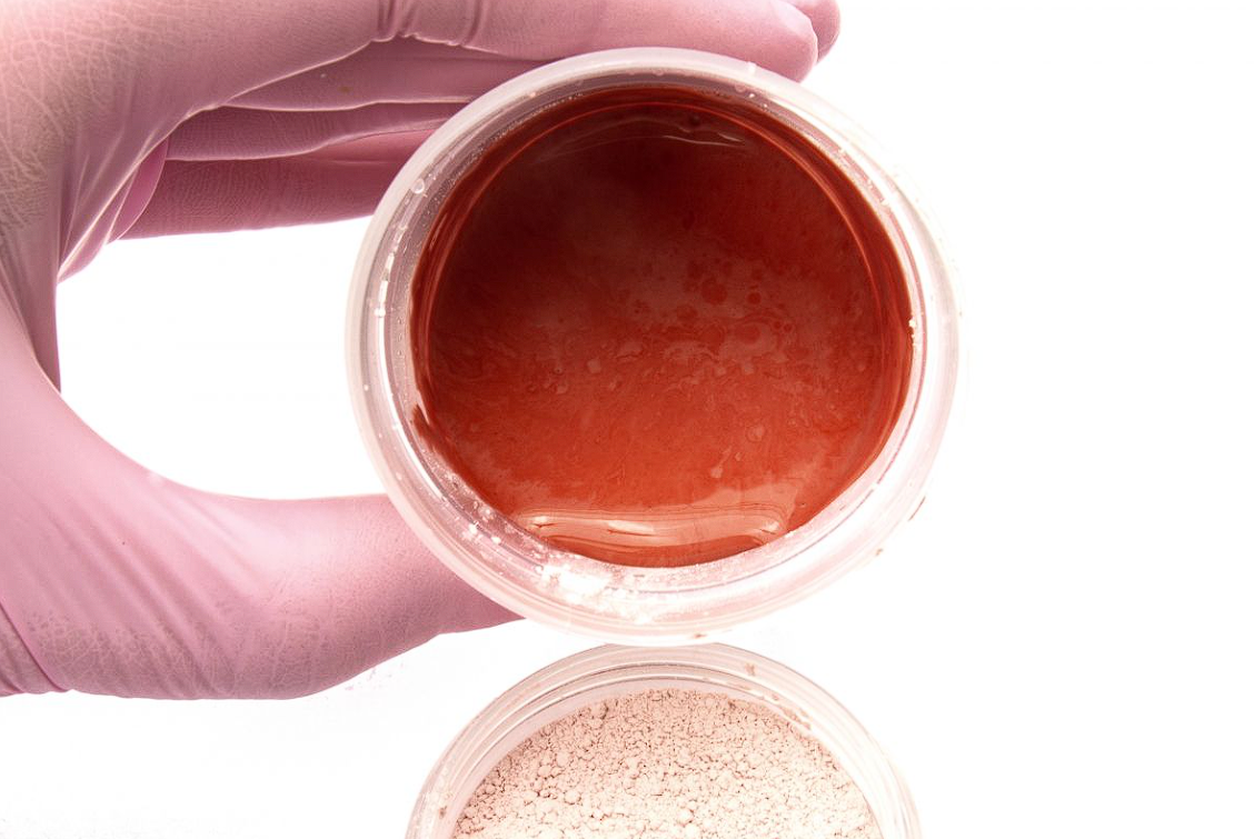 500-smg-003 Смесь для литья (красная). 100 грамм.