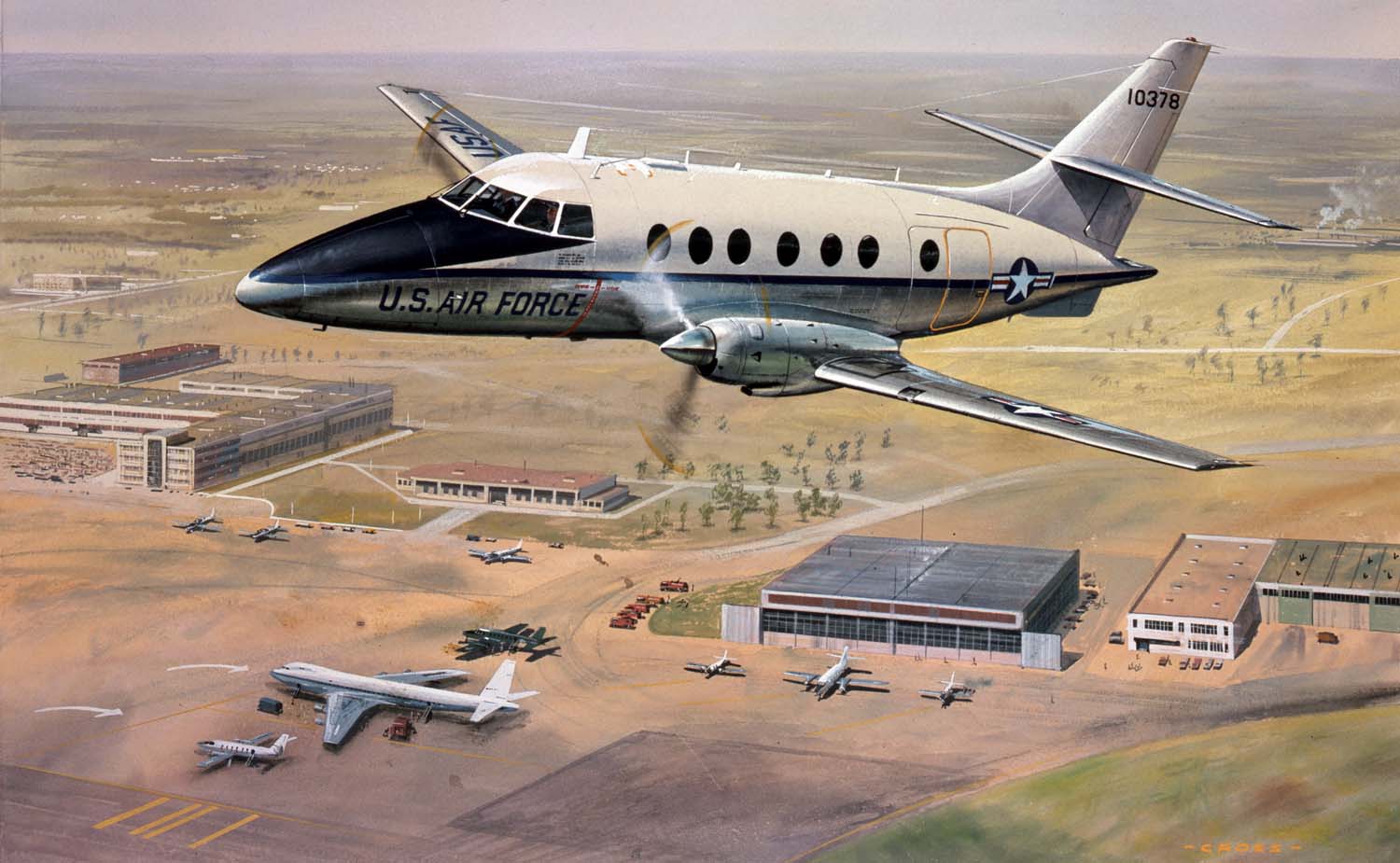 A03012V Сборная модель самолета 'Export' Handley Page Jetstream Airfix