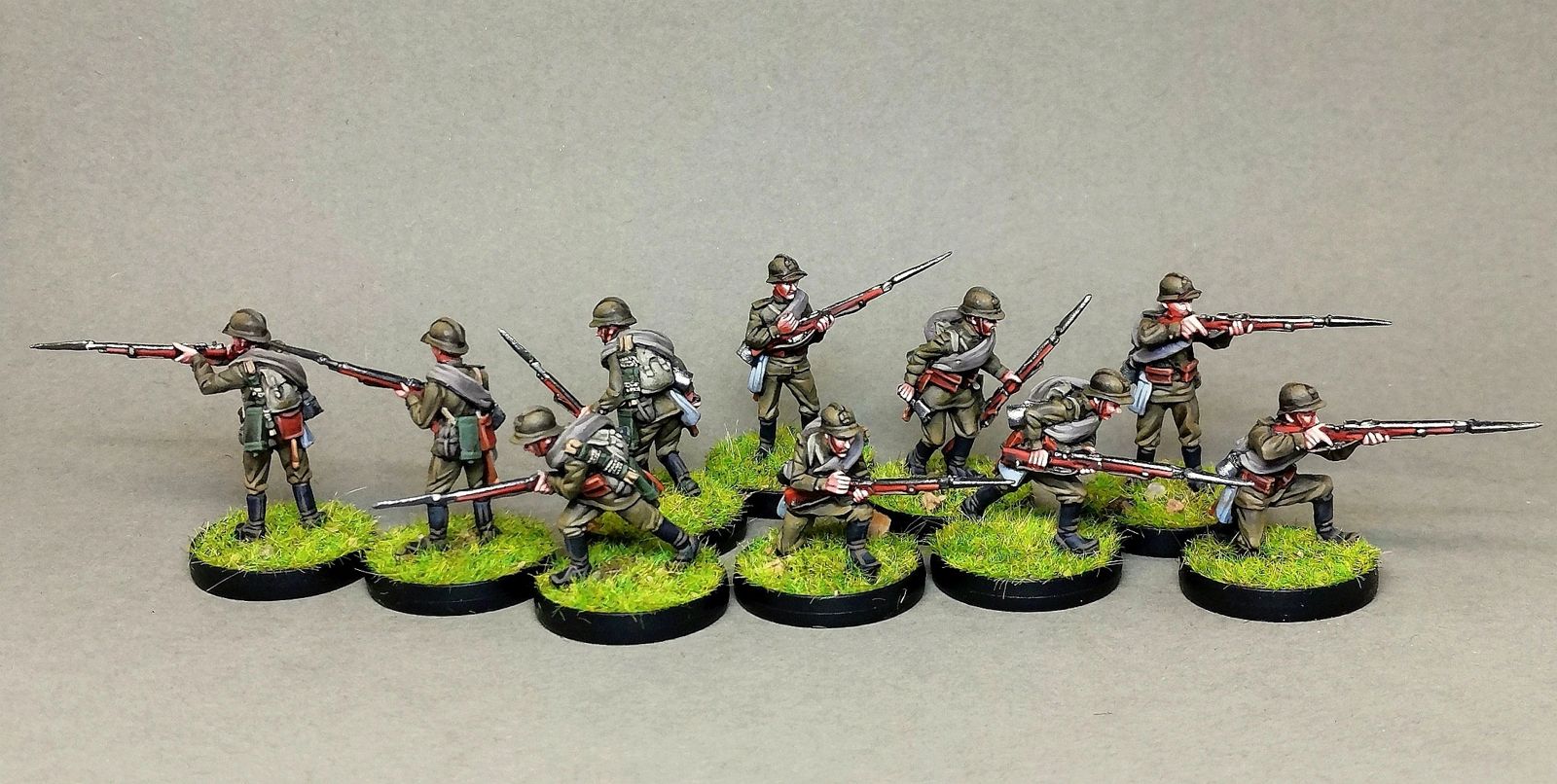 STP51 Русская пехота в шлемах Арес