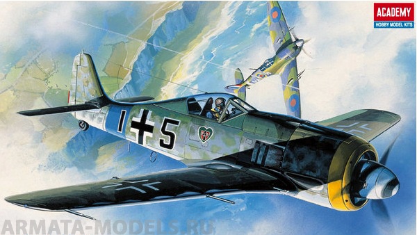 12480 Самолет  FOCKE-WULF FW190A-6/8 Academy