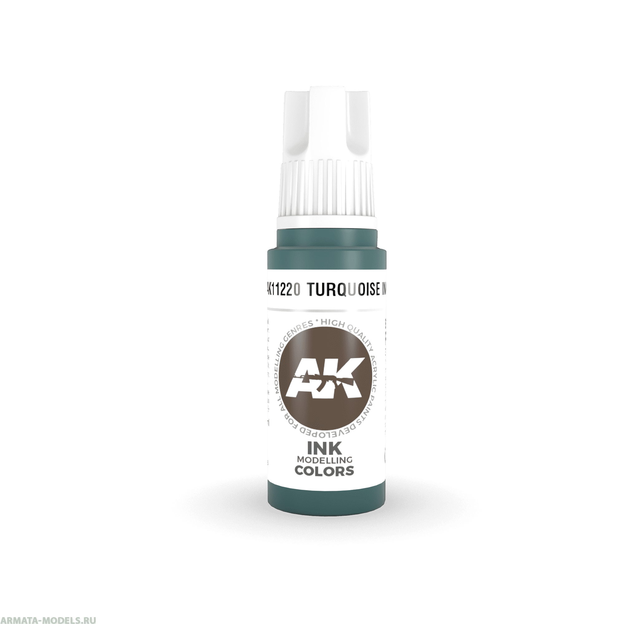 AK11220 Краска акриловая Turquoise INK 17ml