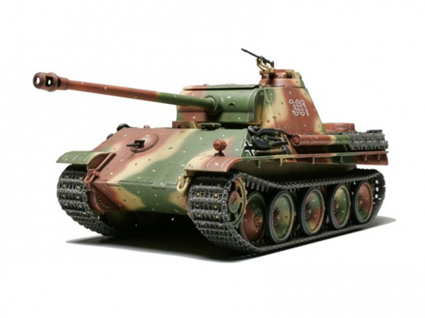 32520T Танк  Panther G, 2 варианта сборки Tamiya