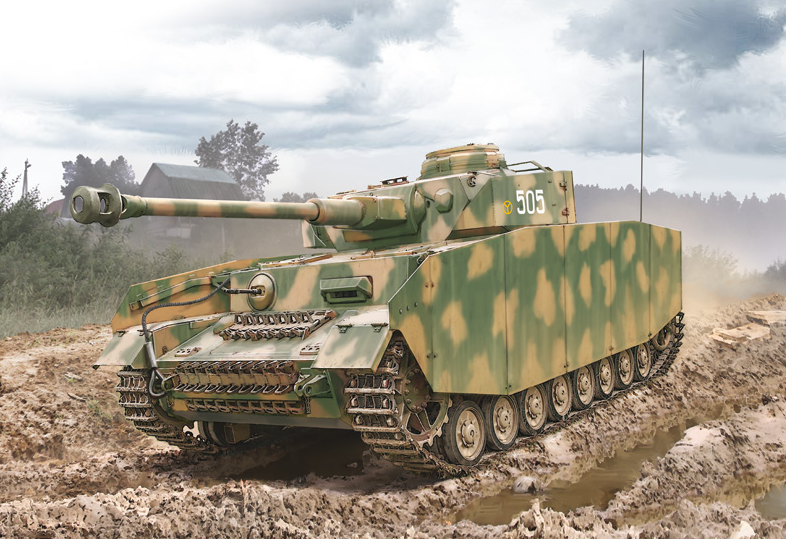 6578ИТ Танк Pz. Kpfw. IV Ausf. H Italeri