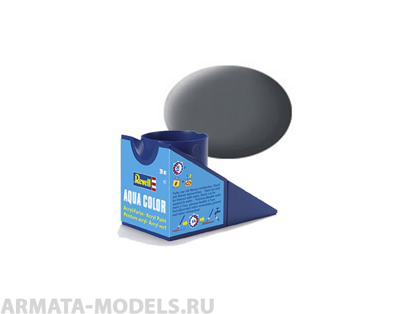 36174 Аква-краска оружейно-серого цвета, матовая