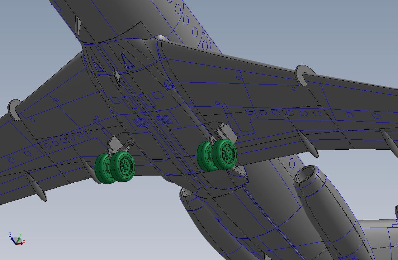 ЕЕ144143_2 Авиалайнер BAC 1-11-200 AER LINGUS Восточный экспресс
