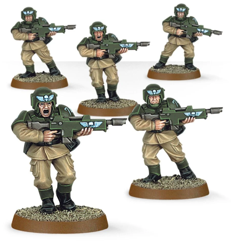 35-33GW Набор Легко Собрать: Астра Милитарум. Кадианцы (ETB Astra Militarum Cadians)