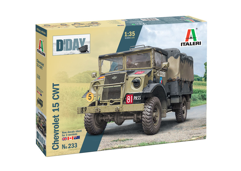 0233ИТ Грузовик 15CWT TRUCK Italeri
