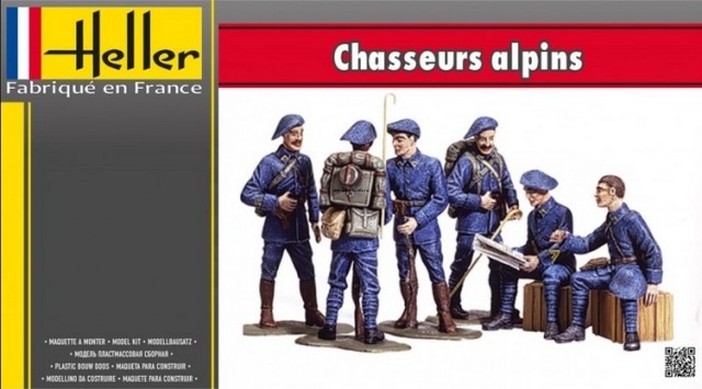 81223HL Солдаты CHASSEURS ALPINS