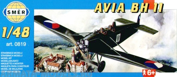 0819SM Самолёт  Avia BH 11 (1:48) Smer