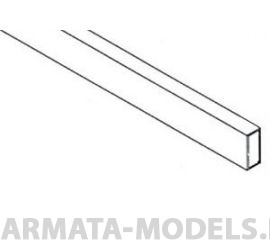 EVG175 Полоска пластиковая 2,5х2,5 мм, 8 шт/уп.
