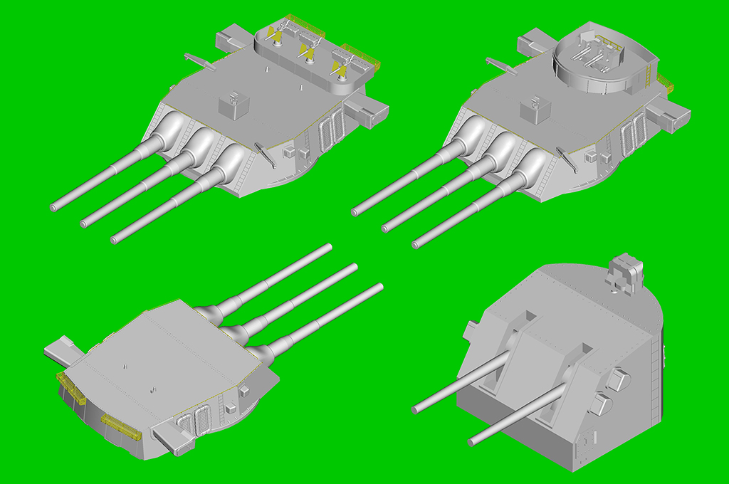 86517HB Сборная модель Линкор USS Iowa BB-61 Hobby Boss