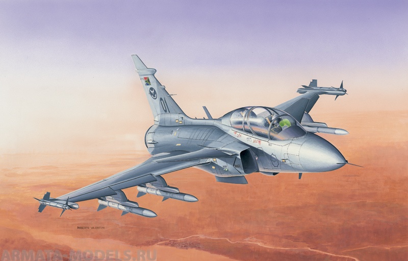 2664ИТ Самолет JAS-39 Gripen Twin Seater Italeri