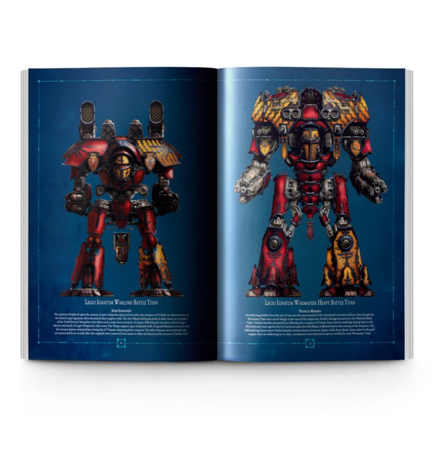 400-42GW Книга правил Адептус Титаникус. Легионы Лоялистов (англ.) (Adeptus Titanicus: Loyalist Legios (HB, Eng))