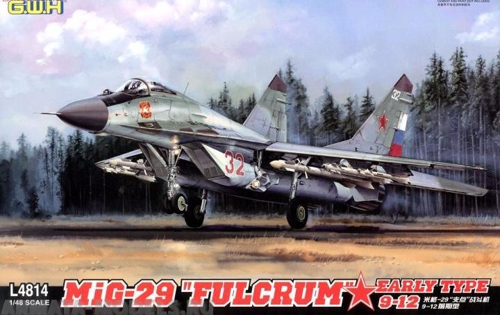 L4814 Самолет МИГ-29 9-12 Fulcrum Early Type Great Wall