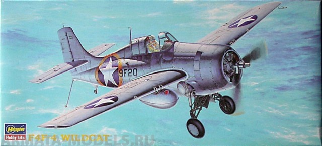 51324 Самолет F4F-4 Wildcat Hasegawa