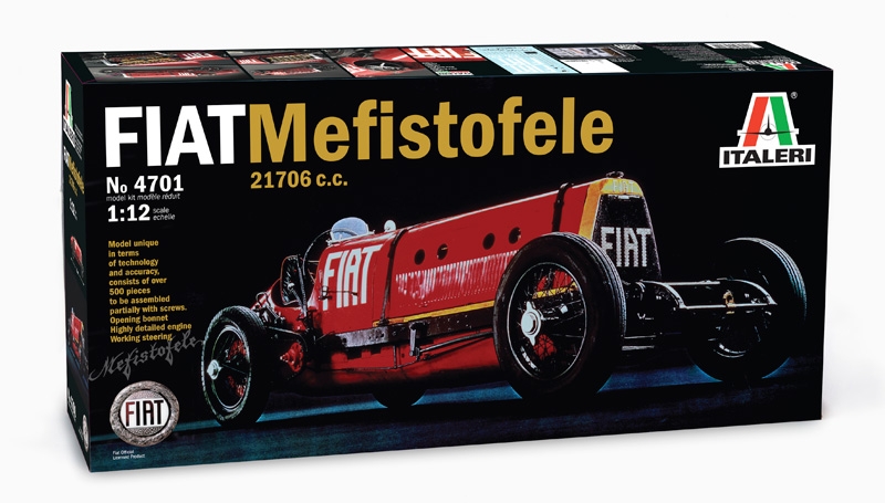 4701ИТ АВТОМОБИЛЬ  FIAT MEFISTOFELE Italeri