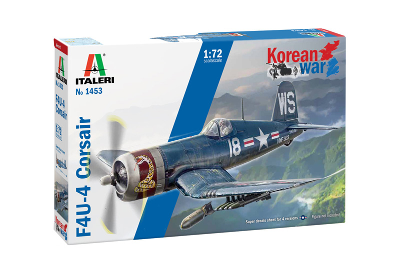 1453ИТ Самолет F-4U/4B (10013160/011122/3526709, ИТАЛИЯ) Italeri