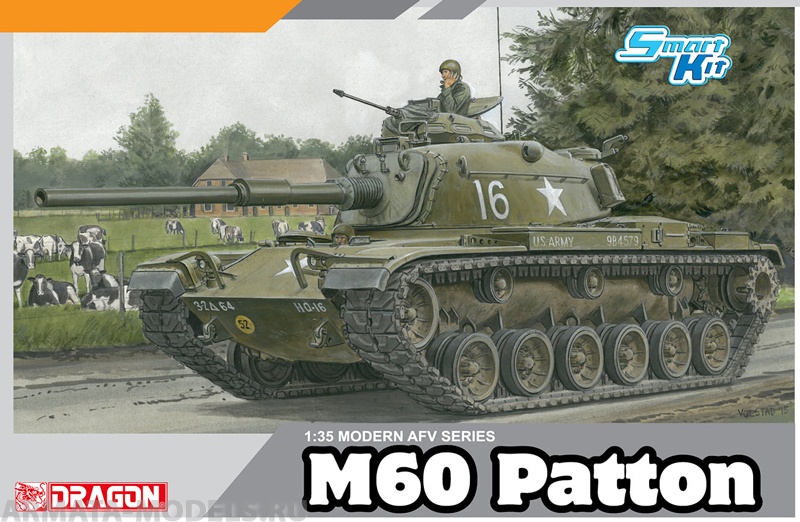 3553 Американский танк M60 PATTON (Паттон) Dragon