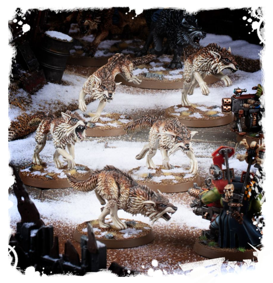 53-10GW Набор Космические Волки. Волки Фенриса (Space Wolves Fenrisian Wolves)