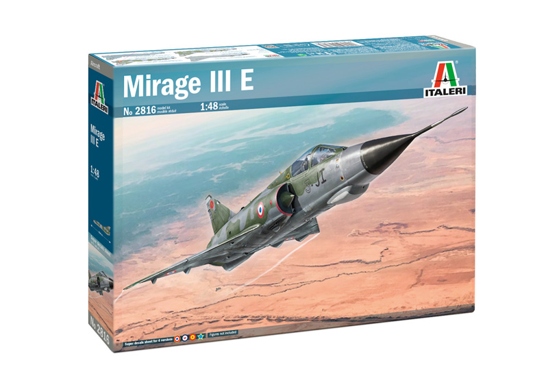 2816ИТ Истребитель MIRAGE III E Italeri