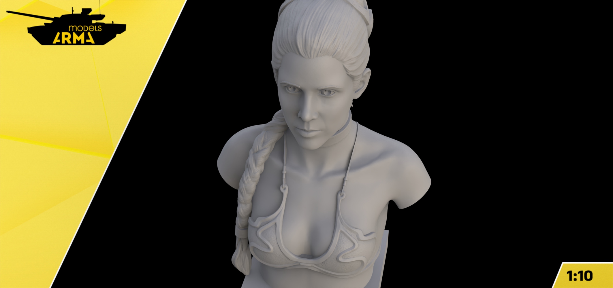 AM1029 Бюст принцесса Лея