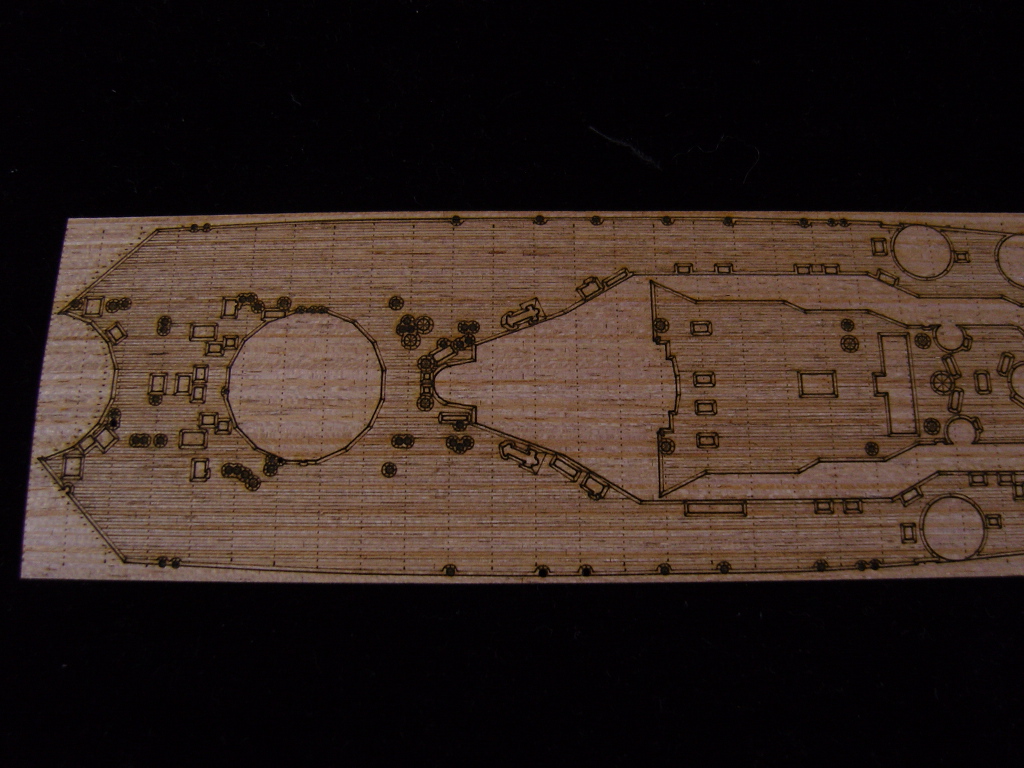 AW20051 Деревянная палуба для HMS Rodney