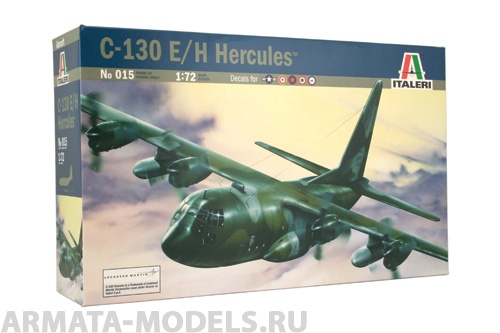 015ИТ Самолет C-130 E/H Hercules Italeri