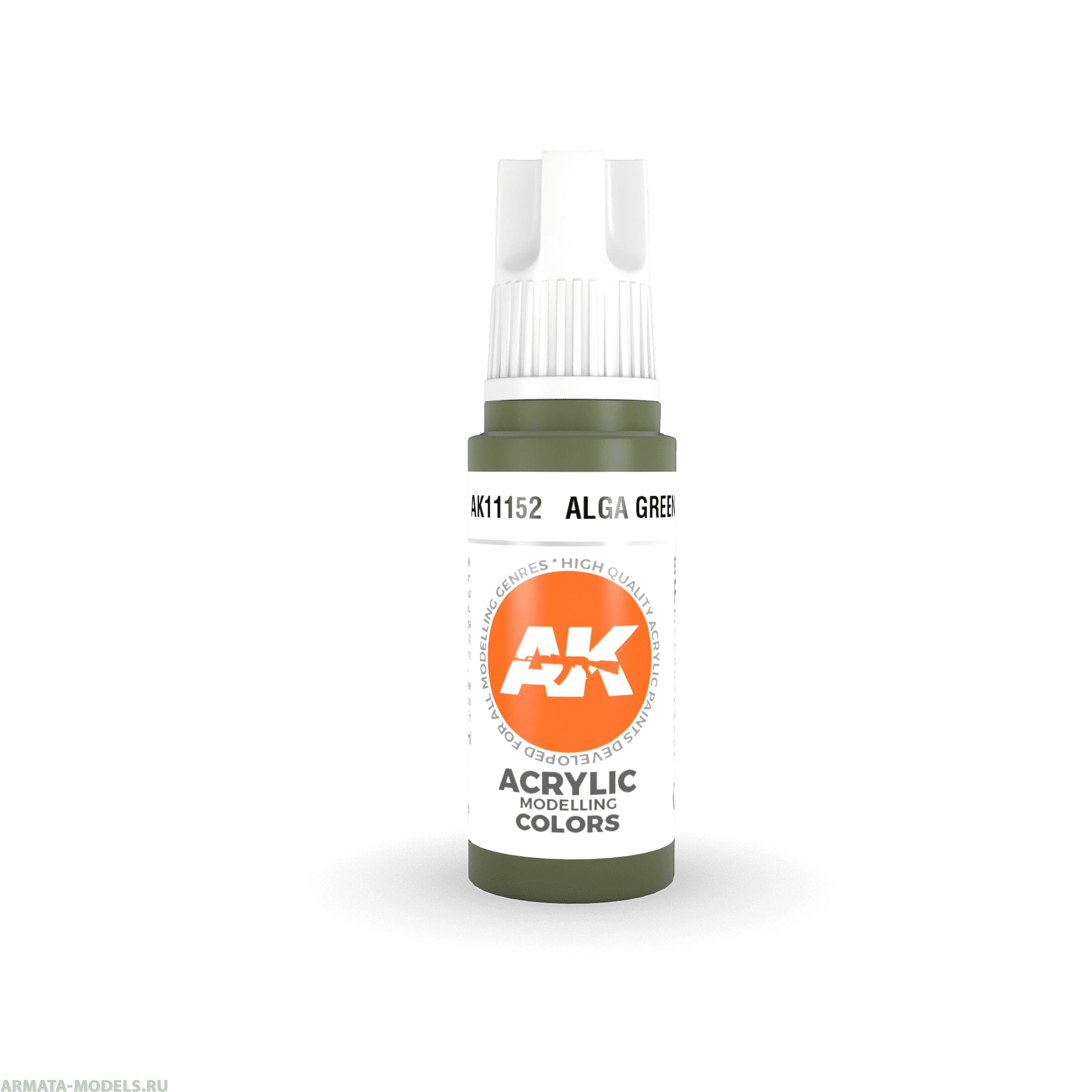AK11152 Краска акриловая Alga Green 17ml