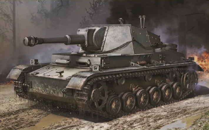 6982Д Сборная модель Немецкая САУ Pz.Sfl.IVb 10.5cm le.FH.18/1 Sd.Kfz.165/1 Ausf.A Dragon