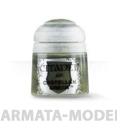 28-08oldGW Краска Эйр: кастеллан зелёный (12мл)(AIR: CASTELLAN GREEN (12ML) )