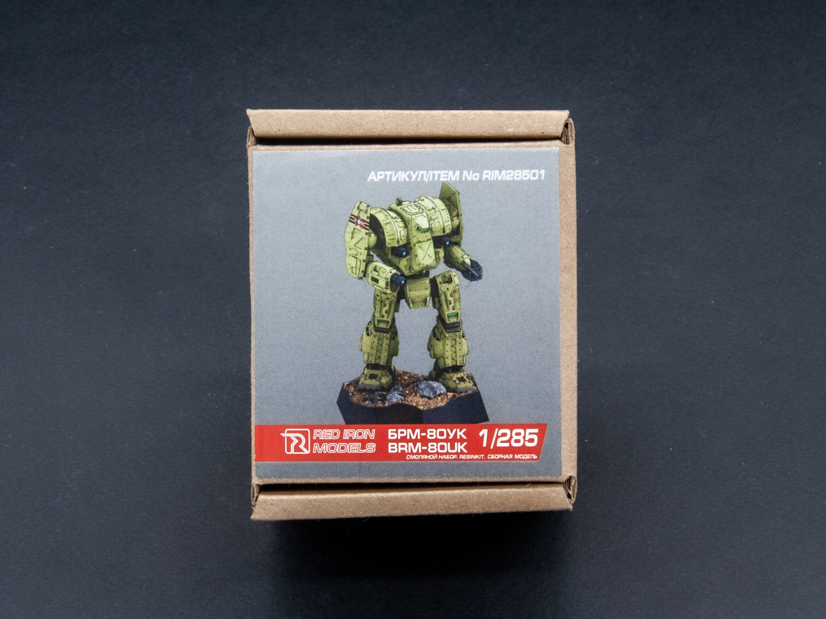 RIM28501 Миниатюра для настольных игр боевой робот  «Грозный» Red Iron