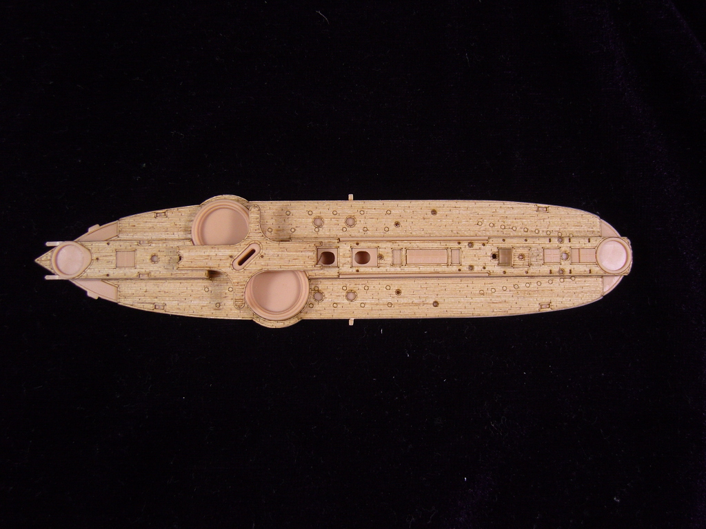 AW20012 Деревянная палуба для Imperial Chinese Navy 'TingYuen'