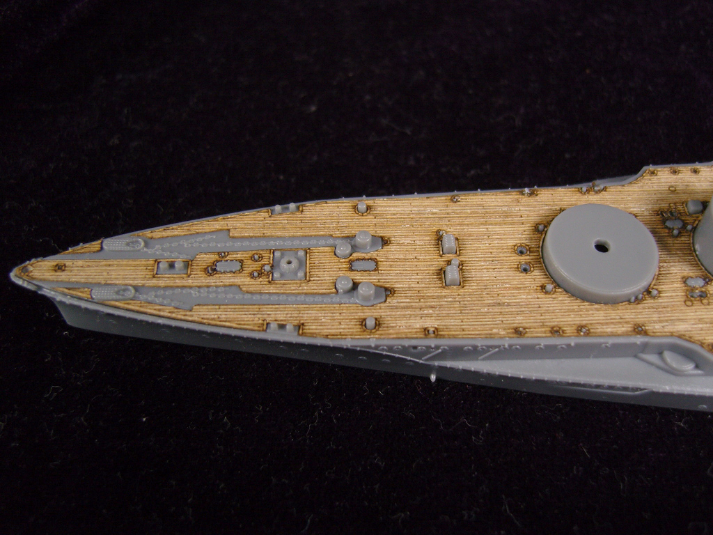 AW20081 Деревянная палуба для IJN Yamashiro 1941