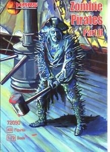72090MR Фигуры Zombie Pirates part 2 1/72