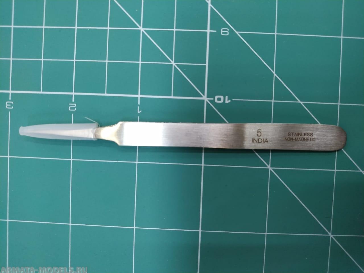 SN5TW Пинцет N5 с суперострыми кончиками, 12 см