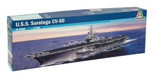 5520ИТ Корабль USS Saratoga CV-60 Italeri